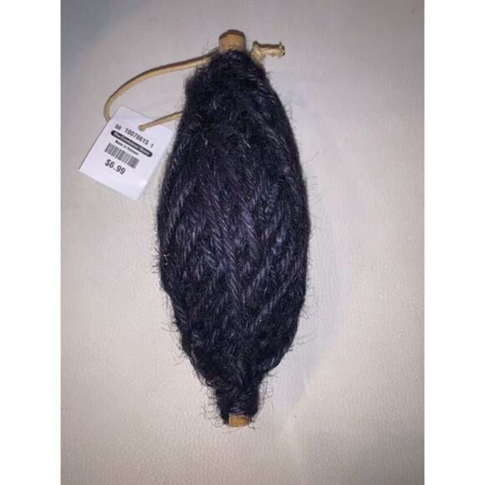 Wool Yarn Christmas‎ Ornament Container Store 6.5"
